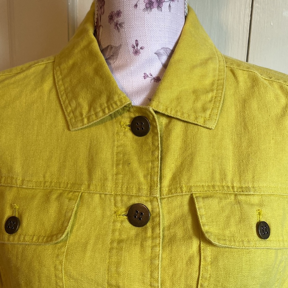 Charter Club linen jacket - Picture 4 of 6